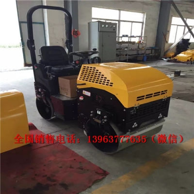 雙鋼輪震動碾 金尊瀝青壓路機(jī) 溝槽壓實(shí)機(jī)工廠直銷