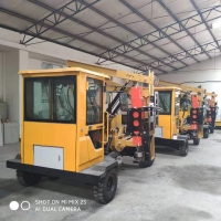 液壓護(hù)欄打樁機(jī)小型廠家供應(yīng)