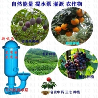 水錘泵不用電不要油提水泵