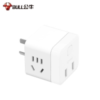 陜西西安公牛usb插座轉(zhuǎn)換器接線板小魔方GN-U9B122