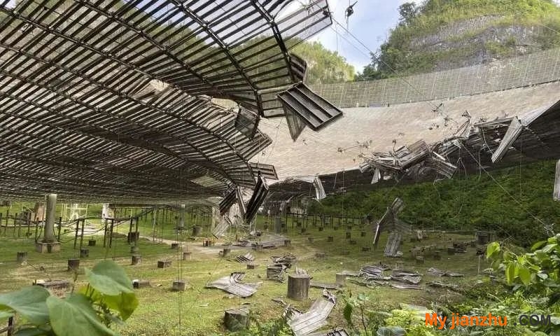 因為兩根鋼纜，美最大射電望遠鏡將被迫“退役”2.jpg