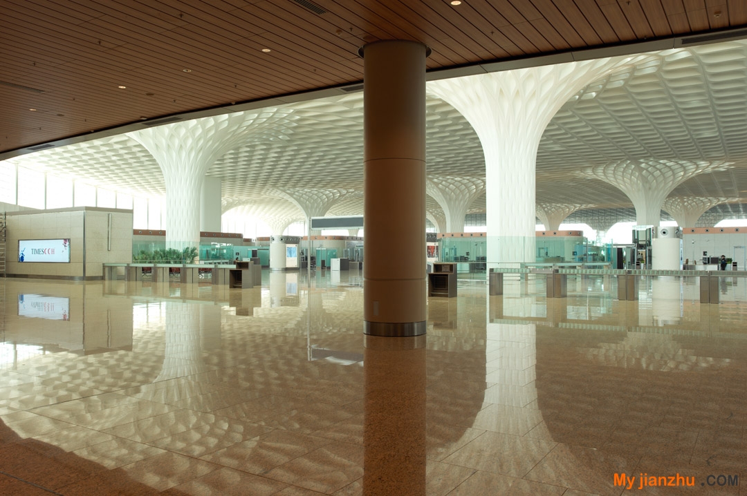 孟買新2號(hào)航站樓Chhatrapati Shivaji Internatio<i></i>nal Airport – Terminal 2  SOM (6)