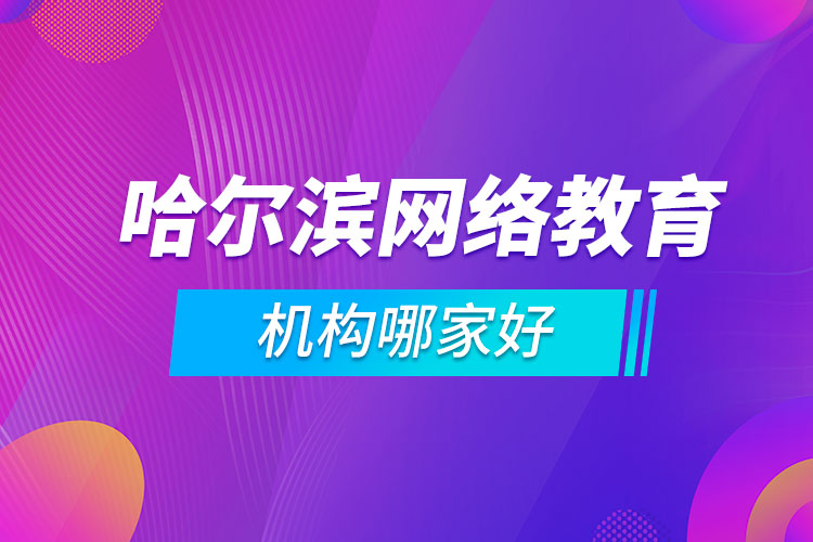 哈爾濱網(wǎng)絡(luò)教育機構(gòu)哪家好