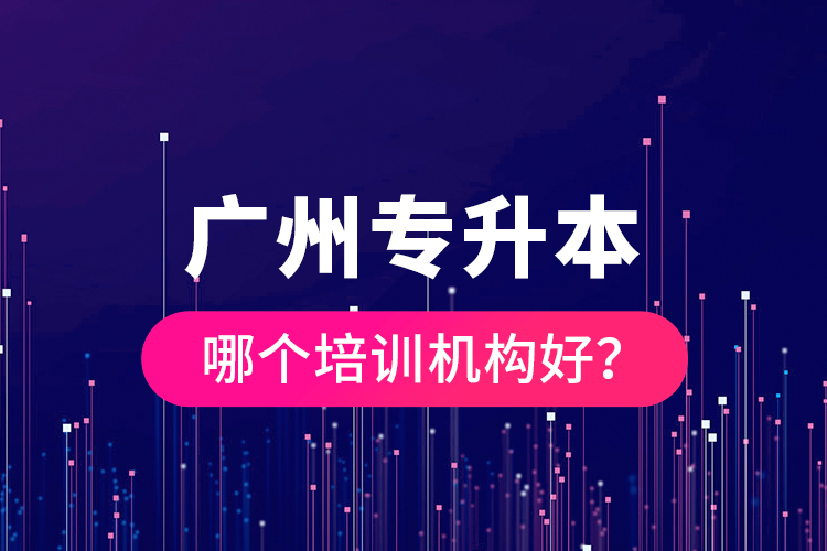 廣州專升本哪個培訓(xùn)機構(gòu)好？